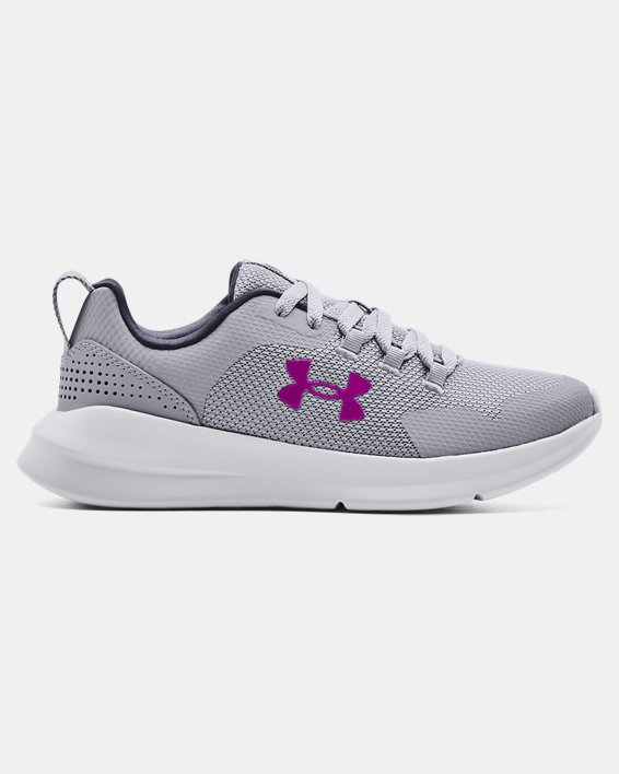 Women's UA Essential Sportstyle Shoes, Gray, pdpMainDesktop image number 0